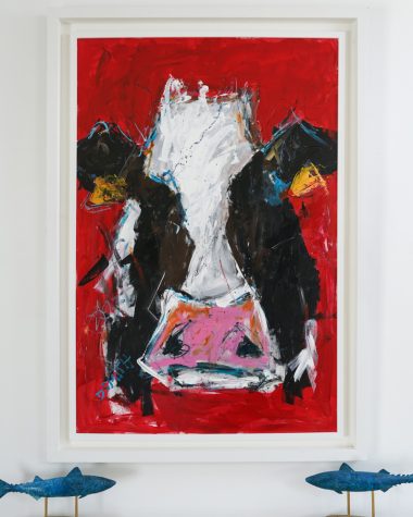 Cow by Danny Vincent Smith for Kilbaha Gallery Buy Irish Art Online