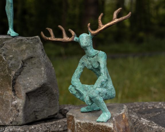 Bronze Figure Adam Pomeroy for Kilbaha Gallery Buy Irish Art Online