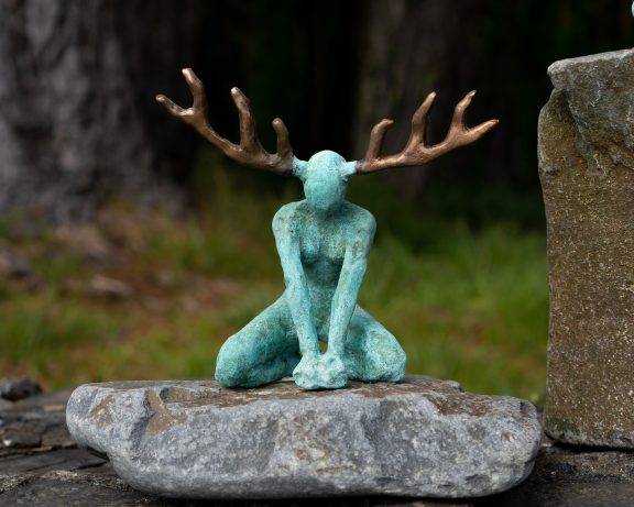 Bronze Figure Adam Pomeroy for Kilbaha Gallery Buy Irish Art Online