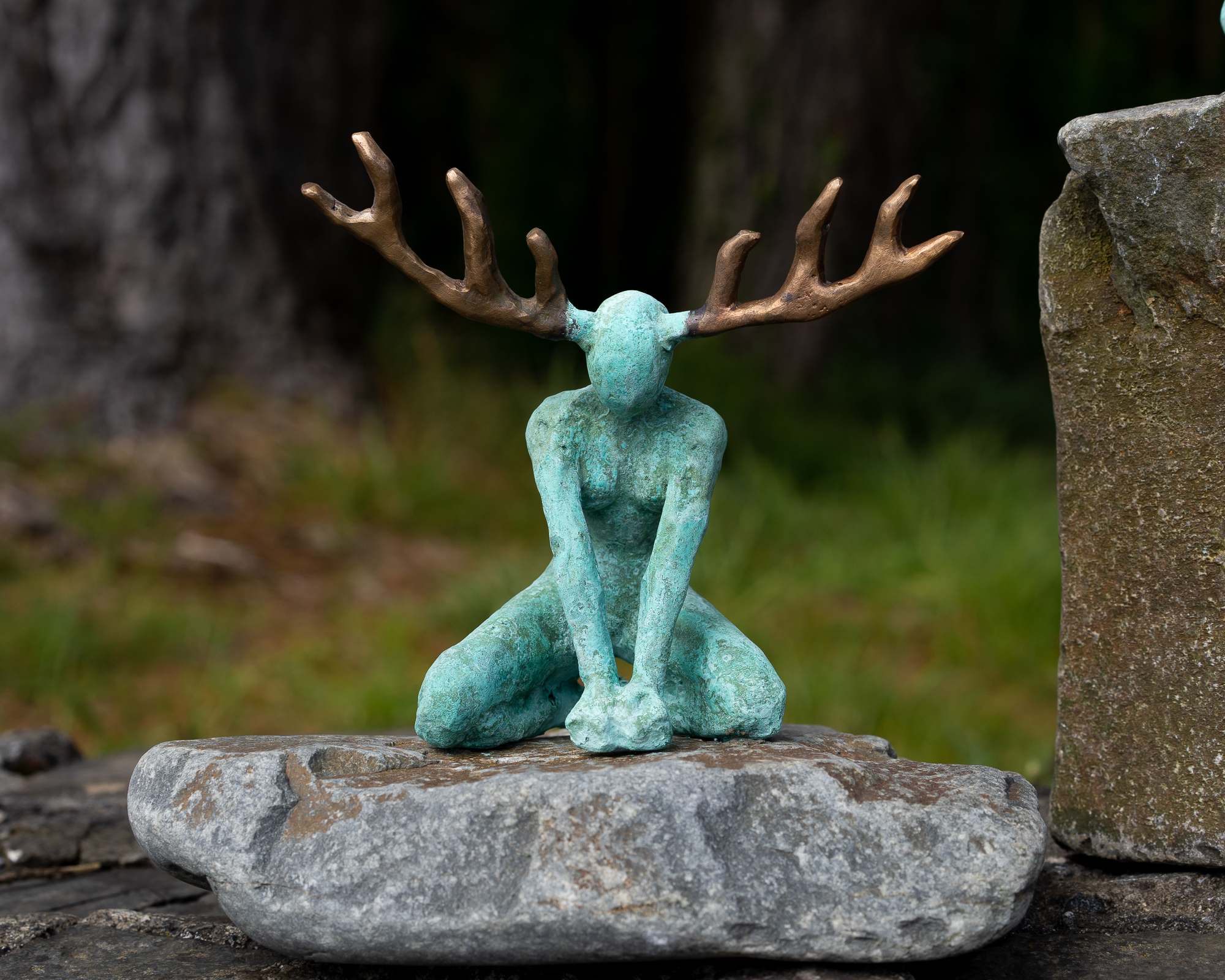 Bronze Figure Adam Pomeroy for Kilbaha Gallery Buy Irish Art Online