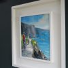 Cliff Walk Kilkee Painting by David Coyne Kilbaha Gallery Irish Art West of Ireland WAW
