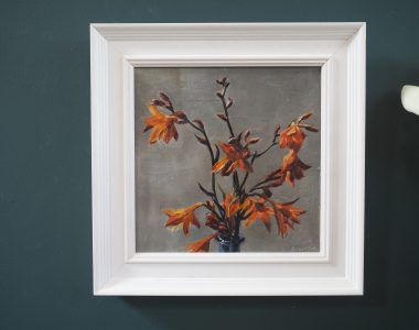 Wildflowers Montbretia Oonagh O Toole Art, Painting, Irish Gift, Kilbaha Gallery