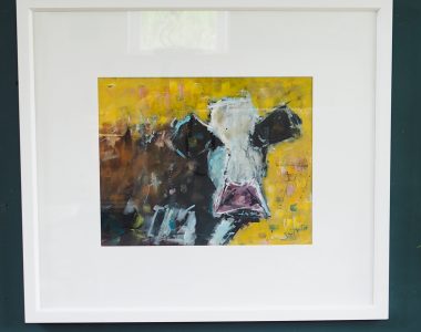 Danny Vincent Smith Kilbaha Gallery Cow painting Irish Art David Coyne seascape painting Kilbaha Gallery Irish Art Gallery in Clare Gift