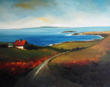 On to Doolin - Padraig McCaul for Kilbaha Gallery, Irish Art, Art, Irish Gift, Landscape, Cottage, West of Ireland
