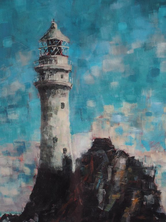 Danny Vincent Smith, Kilbaha Gallery, Irish Art, Art, Lighthouse, Fastnet, Cork, Irish Gift