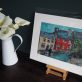 Irish Village by Danny Vincent Smith PRINT, irish gift, art, prints, kilbaha gallery