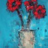 Red Poppies by Danny Vincent Smith PRINT, irish gift, art, prints, kilbaha gallery