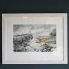 Carrigaholt Harbour Watercolour Painting by Phil Brennan Irish Art Kilbaha Gallery CO Clare