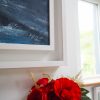 Storm in Blue I by Fiona ni Chuinn Seascape Painting Oils WAW Irish Art