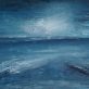 Fiona Quinn Blue of the Night V WAW Seascape Painting IRish Art