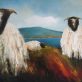 Padraig McCaul Painting Sheep West of Ireland WAW