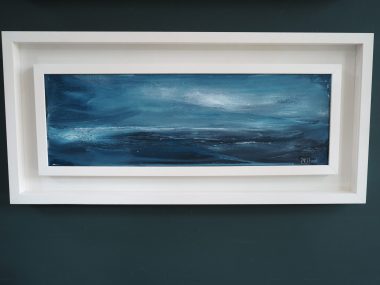 Into the Blue III Painting Seascape Ireland WAW Irish Art