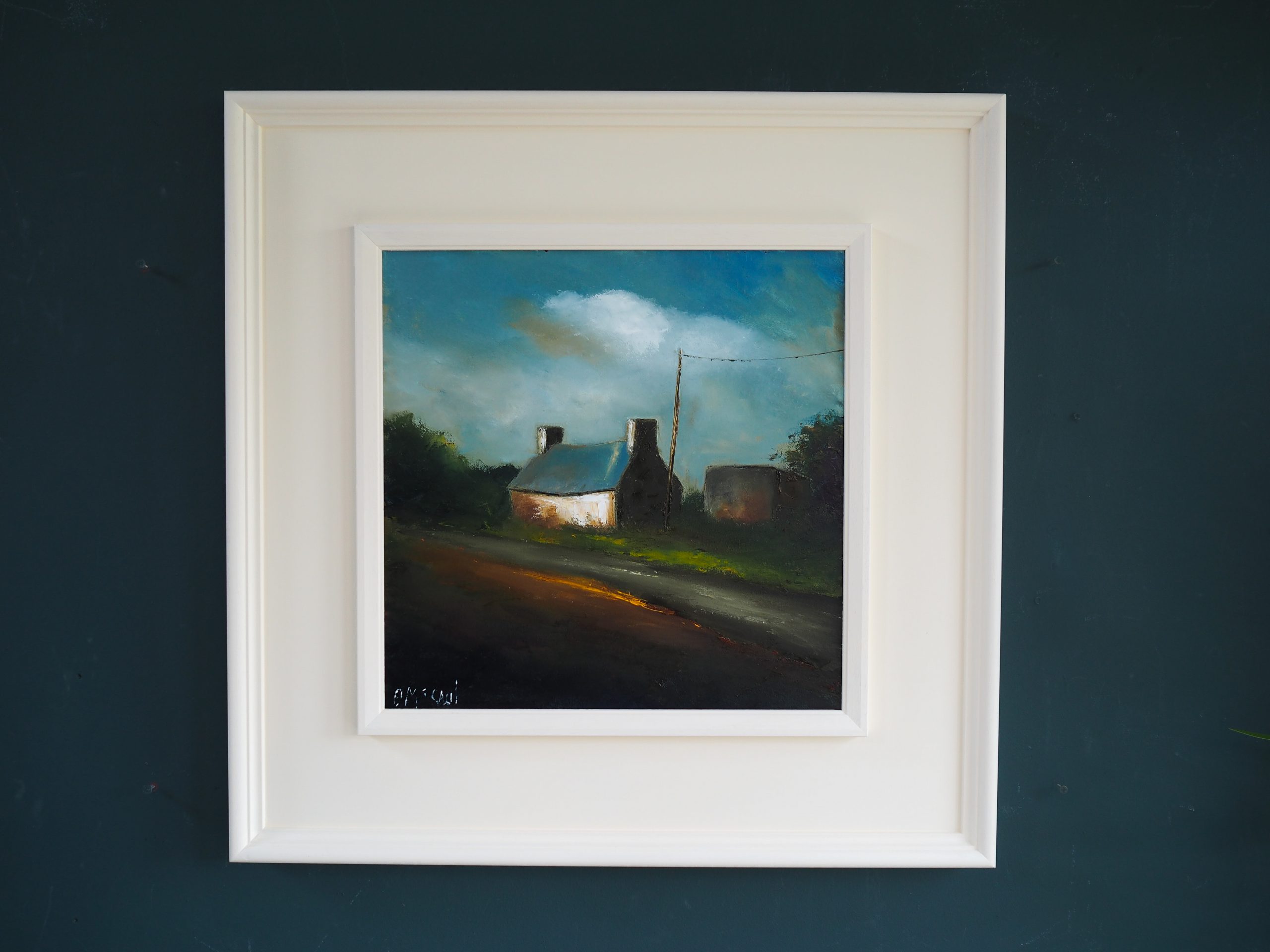 Padraig McCaul Country Path 2022 cottage Irish art painting west of Ireland WAW