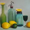 Diana Marshall Fine Art Oil Painting Lemons Jar Irish Gift