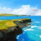 Kilkee Cliffs, Loop Head Co Clare Irelands Wild Atlantic Way Seascape Painting Irish Art