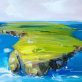 Loop Head from Above David Coyne Loop Head WAW oil painting seascape West of Ireland Irish Art