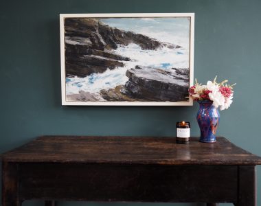 Ivan Daly Merging Ross Series Oil Seascape Painting WAW Irish Art