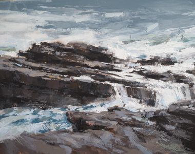 Ivan Daly Seascape Oil Painting for Kilbaha Gallery Irish art Gallery Ireland WAW