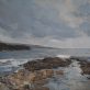 Clouds Gathering Seascape Painting by Ivan Daly for Kilbaha Gallery Irish Art Painting Gallery Ireland WAW