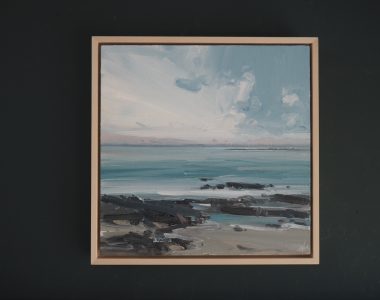 Bishops Quarter Ballyvaughan Kaye Maahs Painting Kilbaha Gallery Irish Art