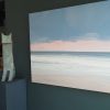 Days End Kaye Maahs seascape oil painting for Kilbaha Gallery WAW Irish art