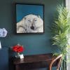 Heidi Wickham Polar Bear Painting Irish Art Kilbaha Gallery