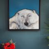 Heidi Wickham Polar Bear Painting Irish Art Kilbaha Gallery