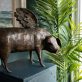 Krys Pomeroy Bronze Pig Kilbaha Gallery Irish Art Sculpture Gallery in Clare