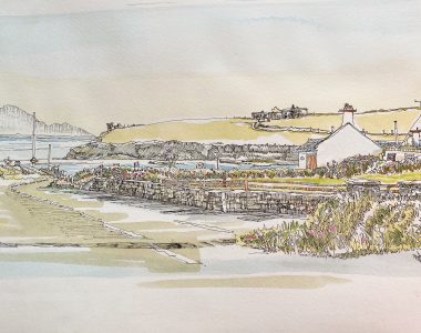 Kilbaha Village, Co. Clare . Ruth Wood €395