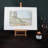 Ruth Wood Kilbaha Village Pen and Ink and Watercolour Irish art Painting Irelands Wild Atlantic Way
