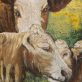 Eadaoin Harding Kemp Burren Cows Oil on Board Irish art