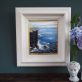 Mark Eldred Oil on canvas framed original Irish art seascape Wild Atlantic Way Clare