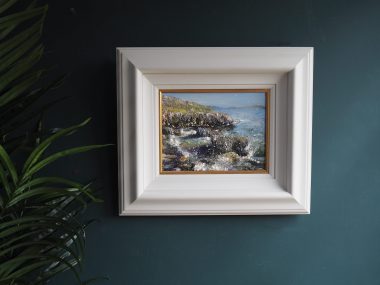 Mark Eldred Rocky Shore Sheep's Head Wild Atlantic Way Irish Art Seascape Painting