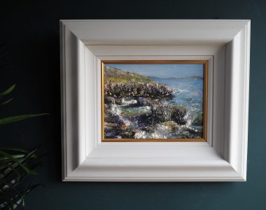 Mark Eldred Rocky Shore Sheep's Head Wild Atlantic Way Irish Art Seascape Painting