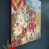 Eadaoin Harding Kemp Atlantic Garden Flowers Painting oils Irish Art West of Ireland