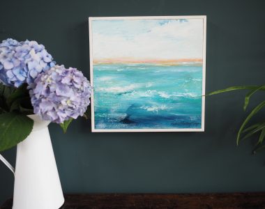 June Waves by Eadaoin Harding Kemp Oils on canvas framed original Irish art