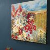 Eadaoin Harding Kemp Atlantic Garden Flowers Painting oils Irish Art West of Ireland