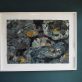 Rock Journey XVI Carmel Madigan mixed media Framed behind glass Irish Art