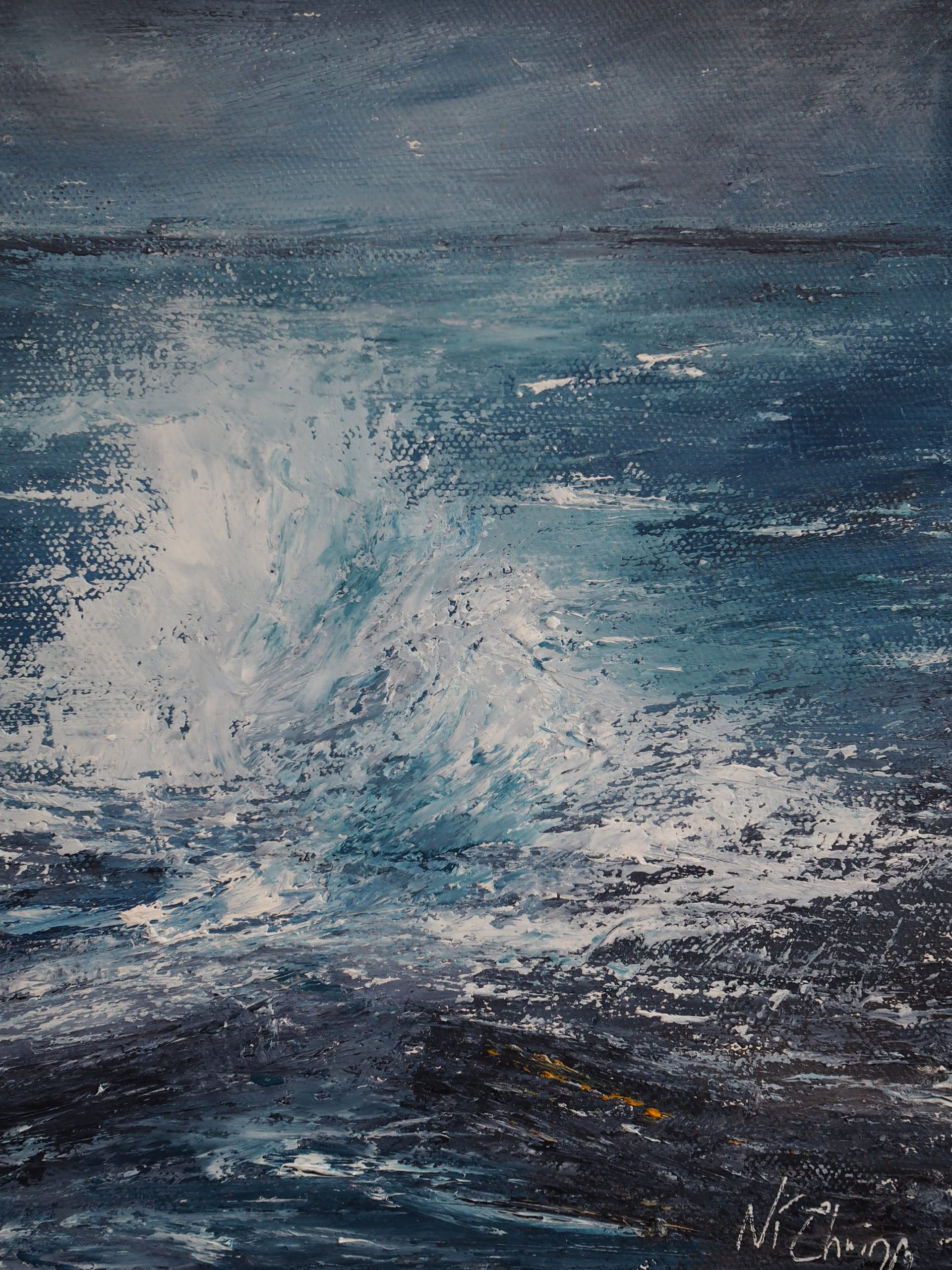 Into The Blue I - Fiona Ní Chuinn - €600