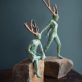 Adam Pomeroy Bronze figure Horned Goddess Bronze Sculpture Irish Art