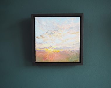 Fiona Power - Morning Sheeps Head - €300 contemporary artist for Kilbaha Gallery Irish Art