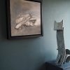 Heidi Wickham cat paintings original art Irish art animal paintings framed kilbaha gallery
