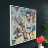 Gillian Kenny Shinnors Sun Bathing Original oil painting Irish art Kilbaha Gallery