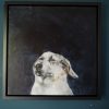 Simon Heidi Wickham animal dog painting acrylic Irish art Ireland Gallerys Interiors