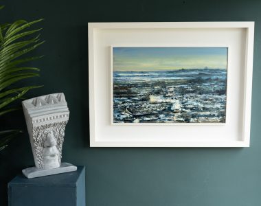 Henry Morgan Seascape in oils painting Ireland's Wild Atlantic Way Kilbaha Gallery Irish art Clare