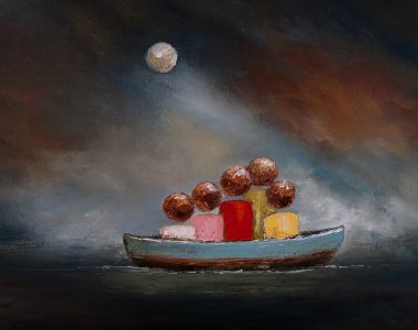 Padraig McCaul for Kilbaha Gallery Irish contemporary art tourism Ireland Irish gift oil painting