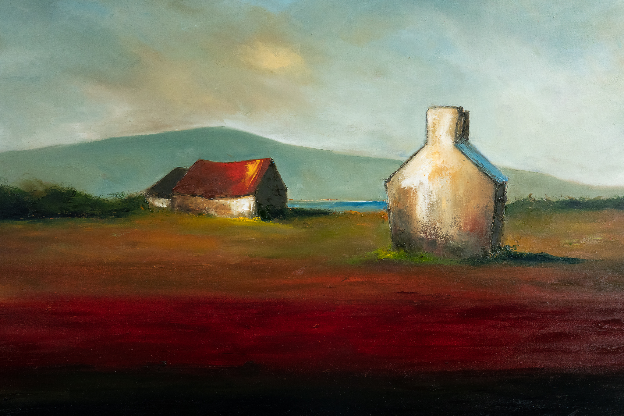 Padraig McCaul for Kilbaha Gallery Irish contemporary art tourism Ireland Irish gift oil painting