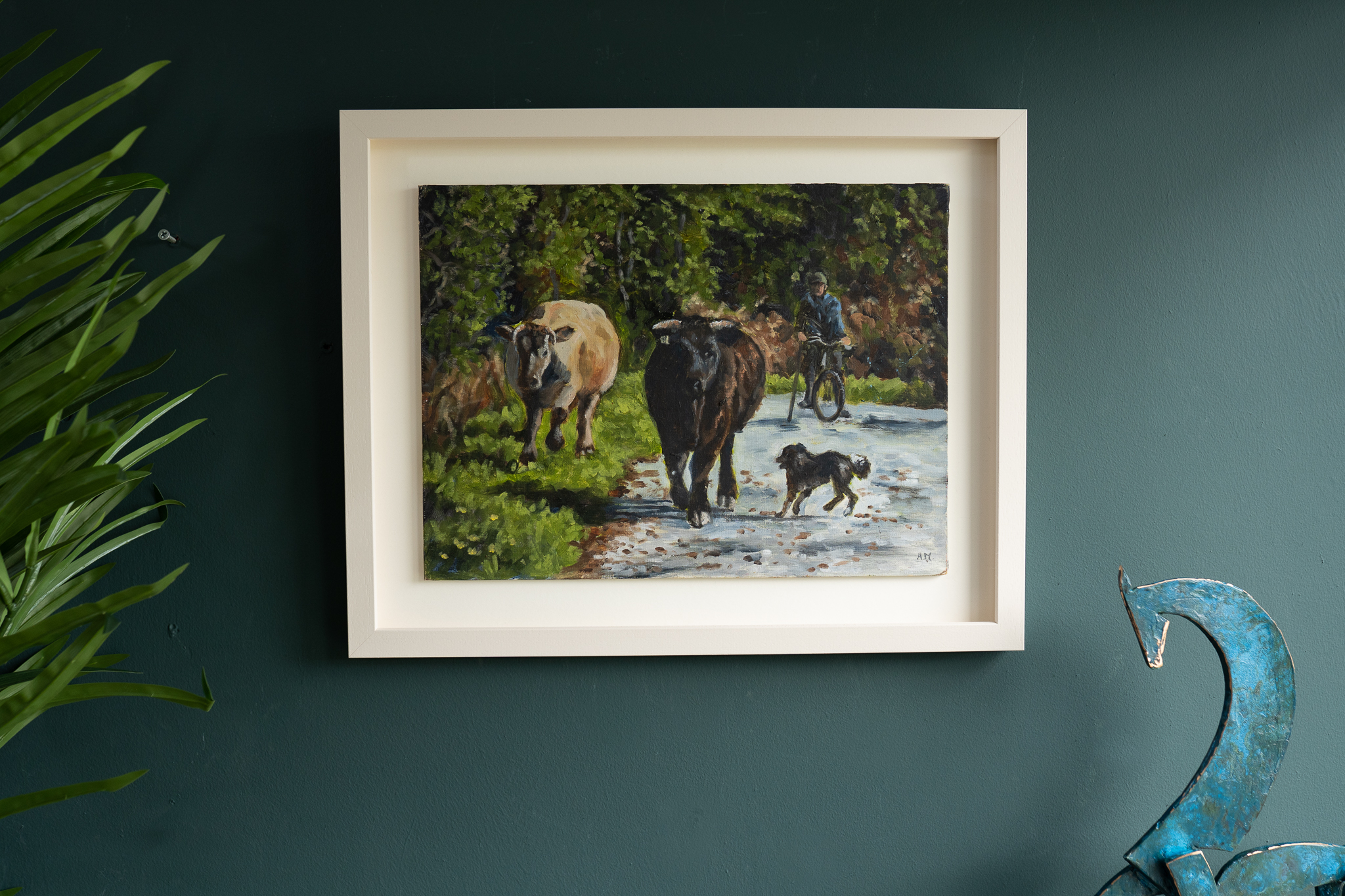 Aideen Monaghan Irish farm art cows
