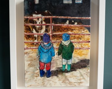 Aideen Monaghan Irish abstract farm art
