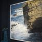 Ivan Daly Loop Head seascape cliffs painting oil on canvas Irish art Wild Atlantic Way striking art